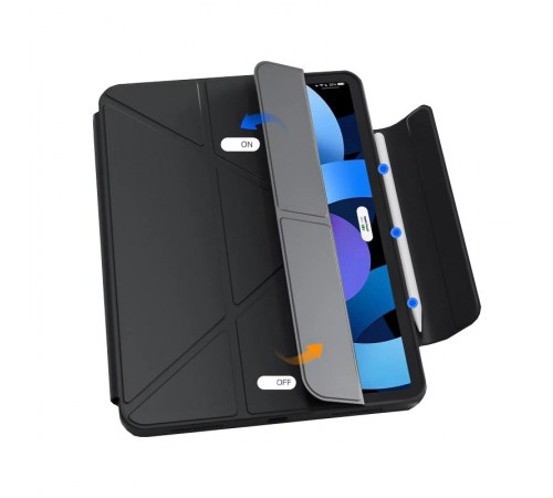 Чохол-книжка BeCover Ultra Slim Origami Flex для Apple iPad Pro 12.9 (2020/2021/2022) Black (712979)