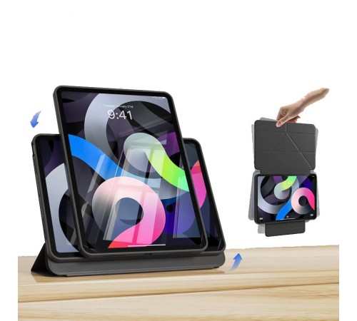 Чохол-книжка BeCover Ultra Slim Origami Flex для Apple iPad Pro 12.9 (2020/2021/2022) Black (712979)