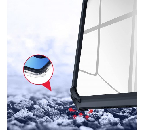 Чохол-накладка BeCover Xundd Stand для Apple iPad Air 13" M2/M3 (2024/2025) Black (713250)