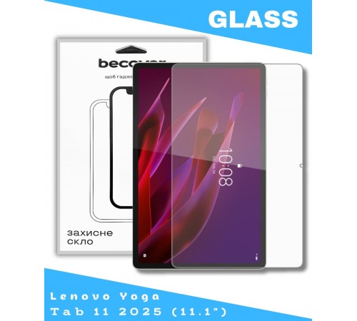 Захисне скло BeCover для Lenovo Yoga Tab 11 2025 (11.1") TB-710FU (714895)