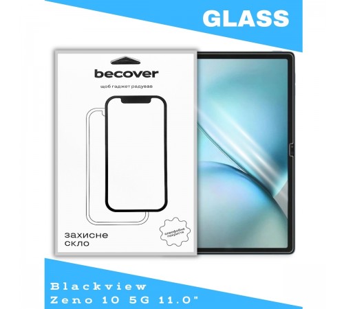 Захисне скло BeCover для Blackview Zeno 10 5G 11.0" (714900)
