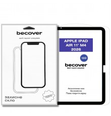 Захисне скло BeCover 10D для Apple iPad Air 11" M4 2026 Black (715169)