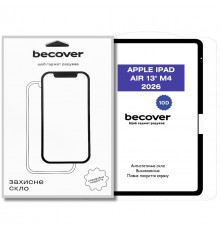 Захисне скло BeCover 10D для Apple iPad Air 13" M4 2026 Black (715173)
