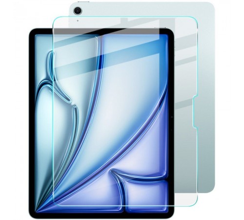 Захисне скло BeCover 3D Edge Full Cover для Apple iPad Air 13" M4 2026 (715174)