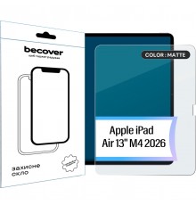 Захисне скло BeCover Matte Anti-Glare для Apple iPad Air 13" M4 2026 (715175)