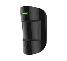 Бездротовий датчик руху і розбиття скла Ajax CombiProtect Black (7167.06.BL1)