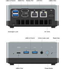 Неттоп Minisforum U820 (749889675182)