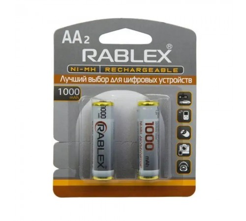 Акумулятор Rablex AA (R6) 1000mAh