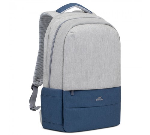 Рюкзак Rivacase Prater 7567 17.3" Grey/Dark Blue