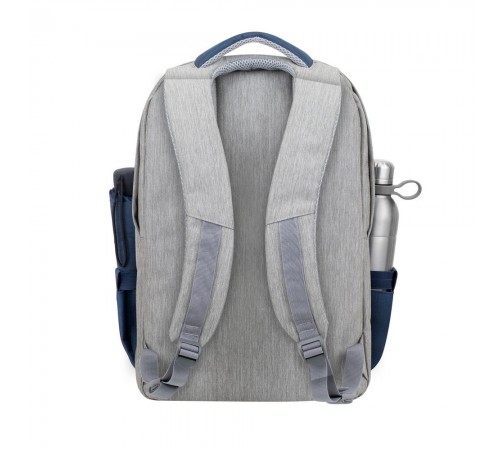 Рюкзак Rivacase Prater 7567 17.3" Grey/Dark Blue