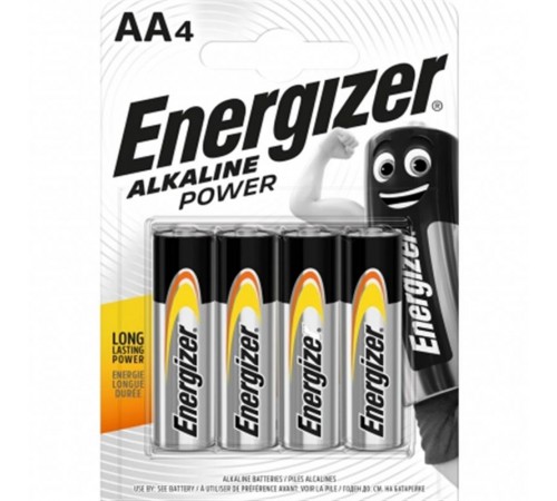 Батарейка Energizer Alkaline Power AA 4 шт Батарейка Energizer Alkaline Power AA 4 шт