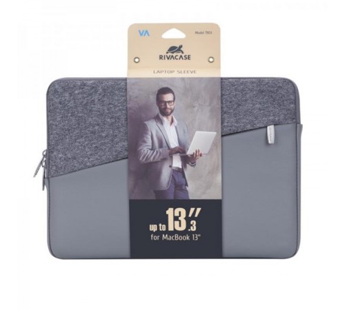 Чехол для ноутбука Rivacase 7903 13.3" Grey