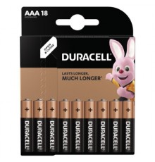 Батарейка Duracell MN2400 AAA/LR03 BL 18шт