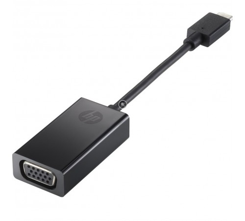 Адаптер HP USB Type-C - VGA (M/F), чорний (831117-001)