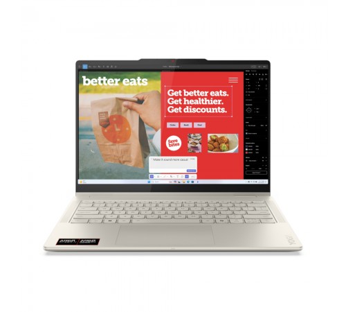 Ноутбук Lenovo Yoga 7 2-in-1 14AKP10 (83JR007JRA) Seashell