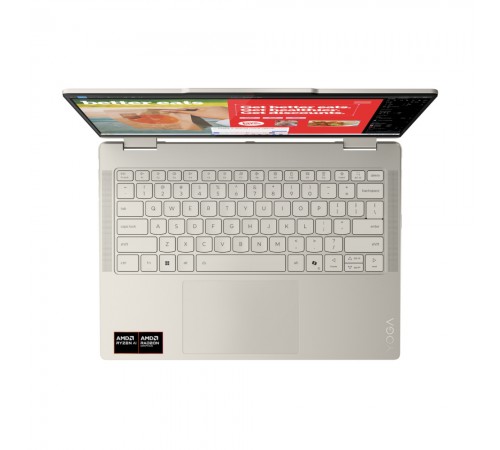 Ноутбук Lenovo Yoga 7 2-in-1 14AKP10 (83JR007JRA) Seashell