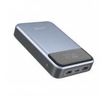 Універсальна мобільна батарея Swissten 20000mAh 100W Black/Silver (8595217483781)