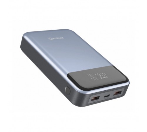 Універсальна мобільна батарея Swissten 20000mAh 100W Black/Silver (8595217483781)