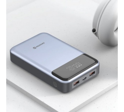 Універсальна мобільна батарея Swissten 20000mAh 100W Black/Silver (8595217483781)