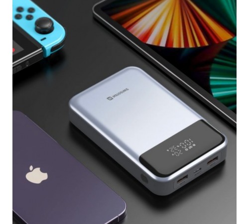 Універсальна мобільна батарея Swissten 20000mAh 100W Black/Silver (8595217483781)