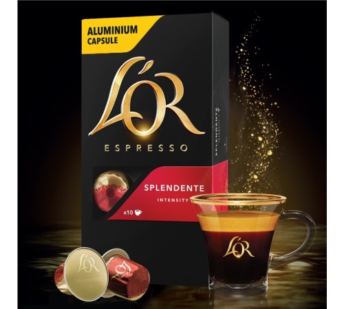 Кава в капсулах L`OR Espresso Splendente 10 шт Кава в капсулах L`OR Espresso Splendente 10 шт