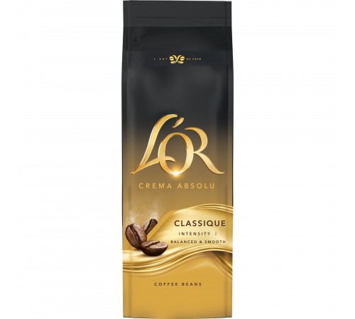 Кава в зернах L`OR Crema Absolute Classic 500 г