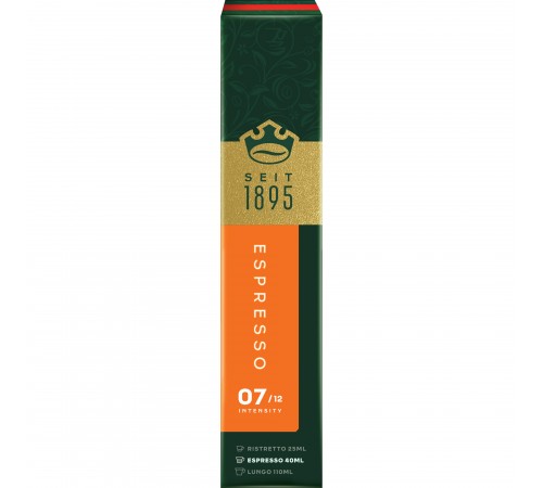 Кава в капсулах Jacobs Espresso 7 Classico 10 шт Кава в капсулах Jacobs Espresso 7 Classico 10 шт