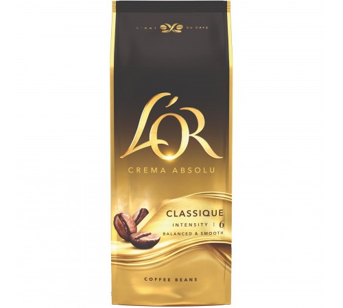 Кава в зернах L`OR Crema Absolute Classic 1000 г