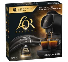Кава в капсулах L`OR Barista Double Ristretto XXL 10 шт