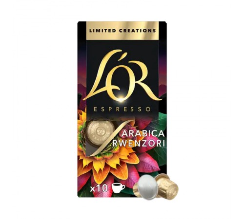 Кава в капсулах L`OR Espresso Arabica Rwenzori Uganda Limited Creations 10 шт