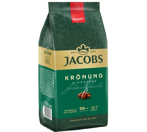 Кава в зернах Jacobs Kronung 1000 г Кава в зернах Jacobs Kronung 1000 г