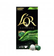 Кава в капсулах L`OR Espresso Brazil Origins Collection 10 шт