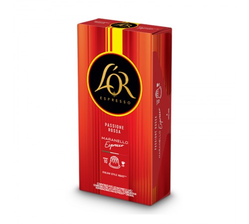 Кава в капсулах L`OR Passione Rossa Maranello Espresso 10 шт Кава в капсулах L`OR Passione Rossa Maranello Espresso 10 шт