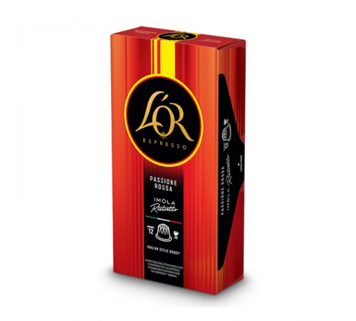 Кава в капсулах L`OR Rossa Imola Ristretto 10 шт Кава в капсулах L`OR Rossa Imola Ristretto 10 шт