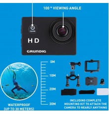 Екшн-камера Grundig HD (8711252247083)