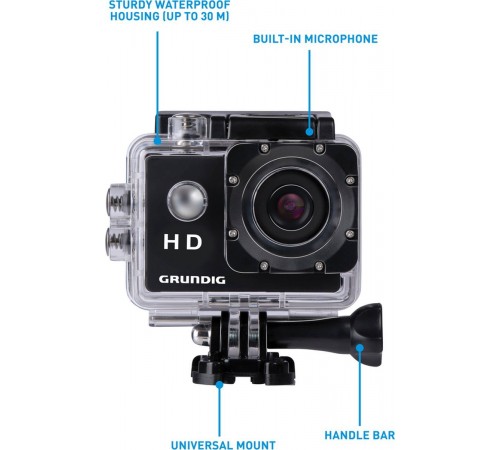 Екшн-камера Grundig HD (8711252247083)