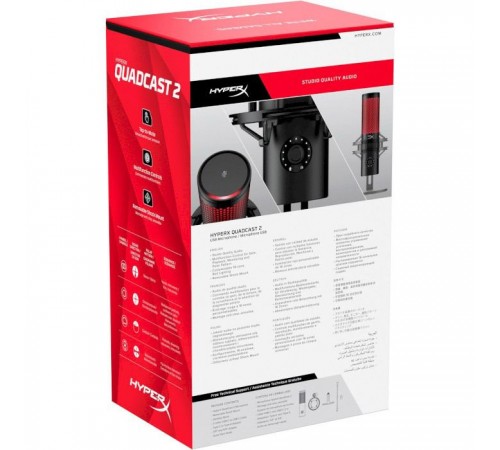 Мікрофон HyperX Quadcast 2 (872V1AA)