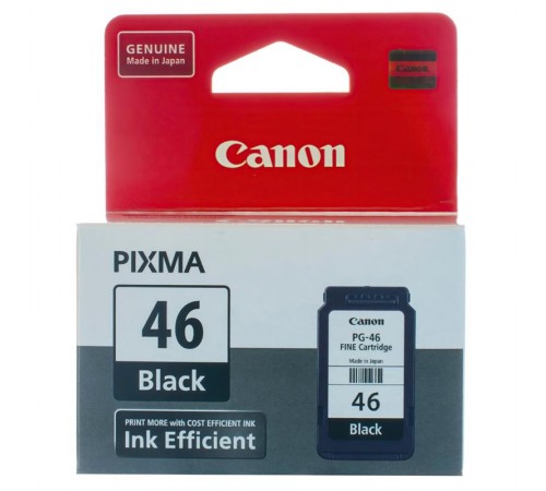 Картридж CANON (PG-46) Pixma E404/E464 Black (9059B001)