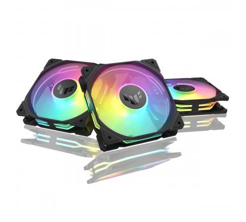 Вентилятор Asus TUF Gaming TR120 ARGB Reverse Triple Pack Black (90DA00D0-B09020) Вентилятор Asus TUF Gaming TR120 ARGB Reverse Triple Pack Black (90DA00D0-B09020)
