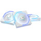 Вентилятор Asus ROG Eurux GR120 FAN ARGB Reverse White 3in1 (90DA00K3-B09020)