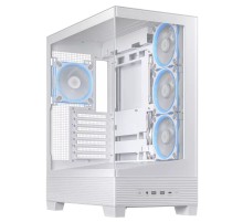 Корпус Asus A31 Plus White Tempered Glass без БЖ (90DC00R3-B19000)