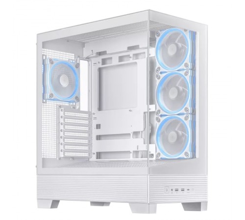 Корпус Asus A31 Plus White Tempered Glass без БЖ (90DC00R3-B19000) Корпус Asus A31 Plus White Tempered Glass без БЖ (90DC00R3-B19000)
