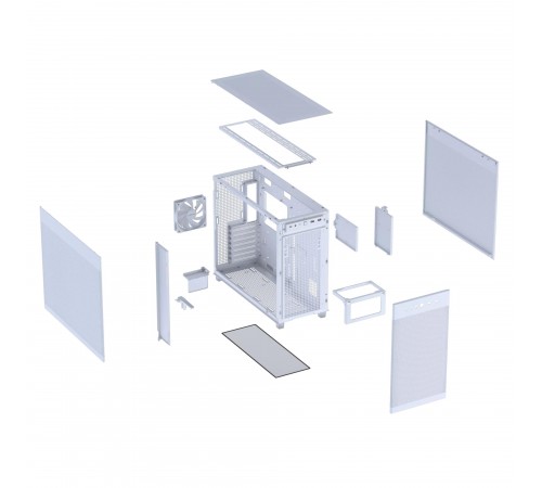 Корпус Asus Prime AP303 Mesh White (90DC00V3-B39000)