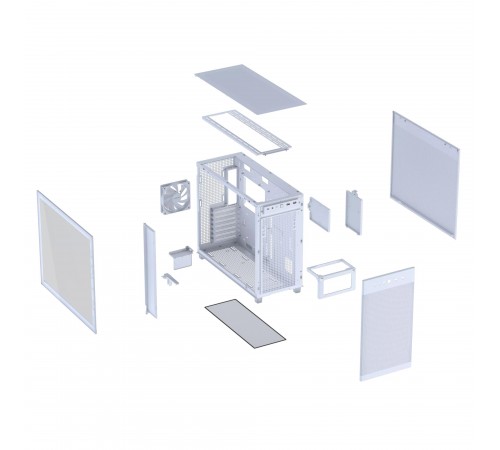 Корпус Asus Prime AP303 TG White (90DC00V3-B39010)