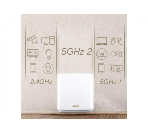 Wi-Fi Mesh-система Asus ZenWiFi XT9 2pk Black (90IG0740-MO3B30) Wi-Fi Mesh-система Asus ZenWiFi XT9 2pk Black (90IG0740-MO3B30)