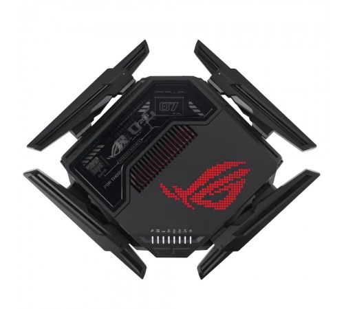 Бездротовий маршрутизатор Asus ROG Rapture GT-BE98 (90IG08F0-MO9A0V) Бездротовий маршрутизатор Asus ROG Rapture GT-BE98 (90IG08F0-MO9A0V)
