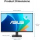 Монітор Asus 27" VA279HG (90LM04J1-B02371) IPS Black 120Hz