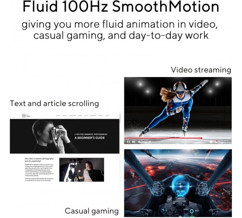 Монітор Asus 21.45" VP227HF (90LM0880-B01O71) VA Black 100Hz