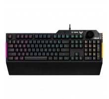 Клавіатура Asus TUF Gaming K1 USB Black UKR (90MP01X0-BKMA00)