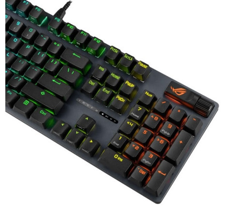 Клавiатура Asus ROG Strix Scope II X Black (90MP03XG-BKMA00)